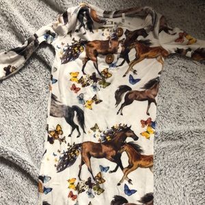 PoshPeanut Zip bottom gown